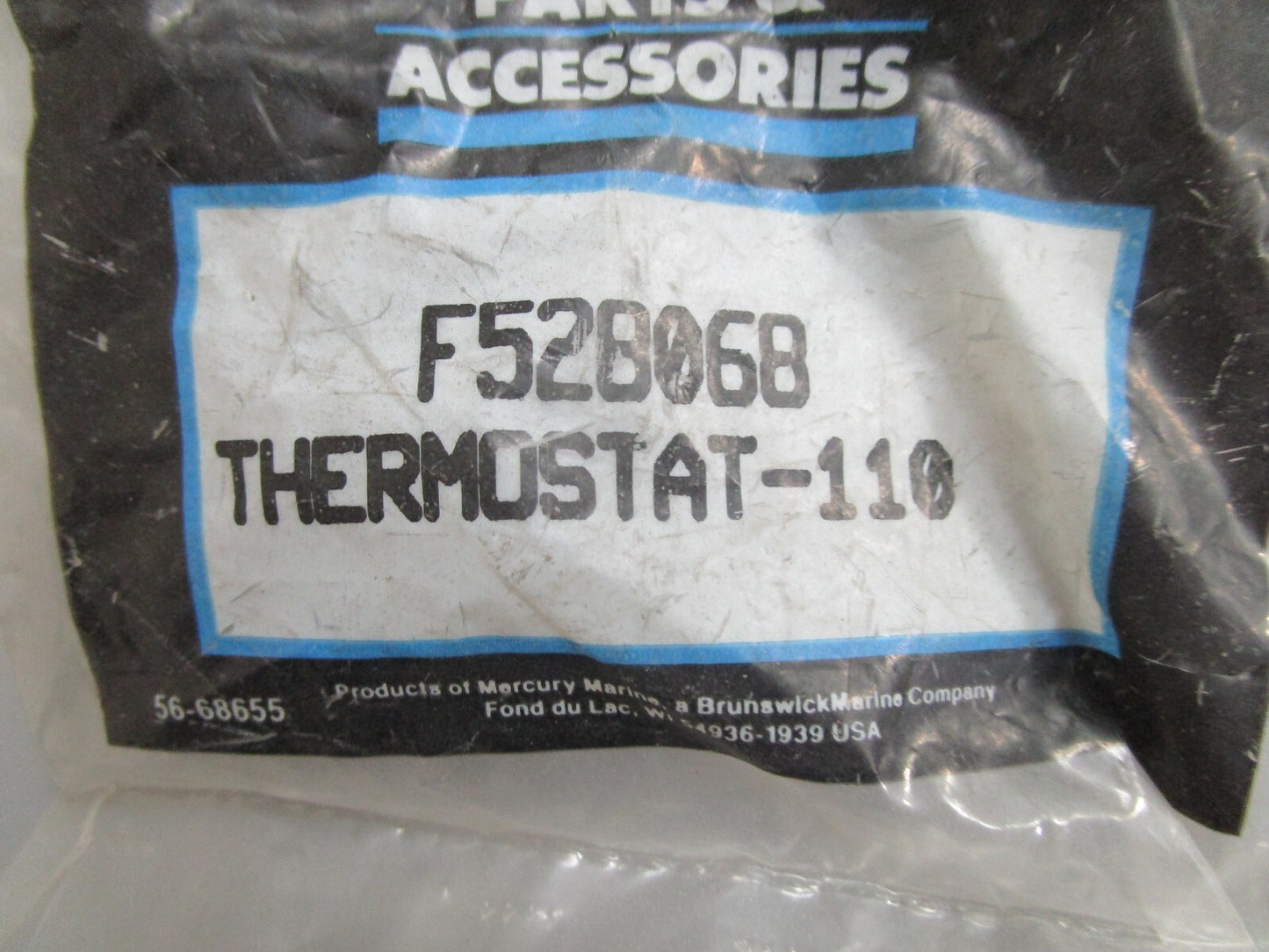 *NEW OEM* 0810 Mercury Quicksilver 110℉ Thermostat F528068
