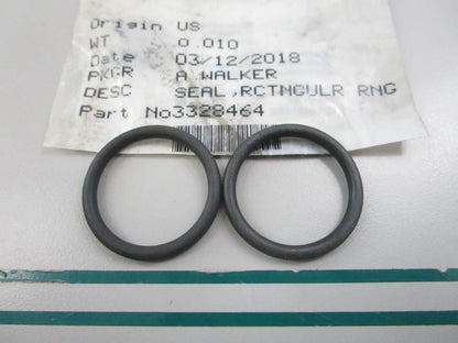 NEW OEM (LOT OF 2) 3328464 Cummins Rectangular Ring Seal 0810