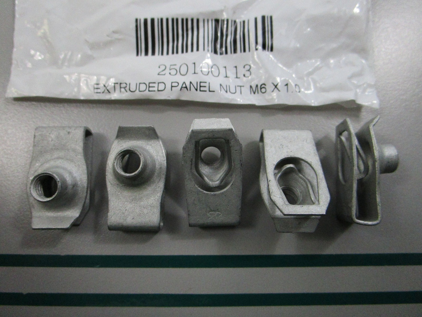 NEW OEM (LOT OF 5) 250100113 Can-Am Extruded Panel Nut 0810