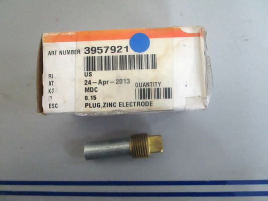*NEW OEM* 0820 Cummins Zinc Electrode Plug 3957921
