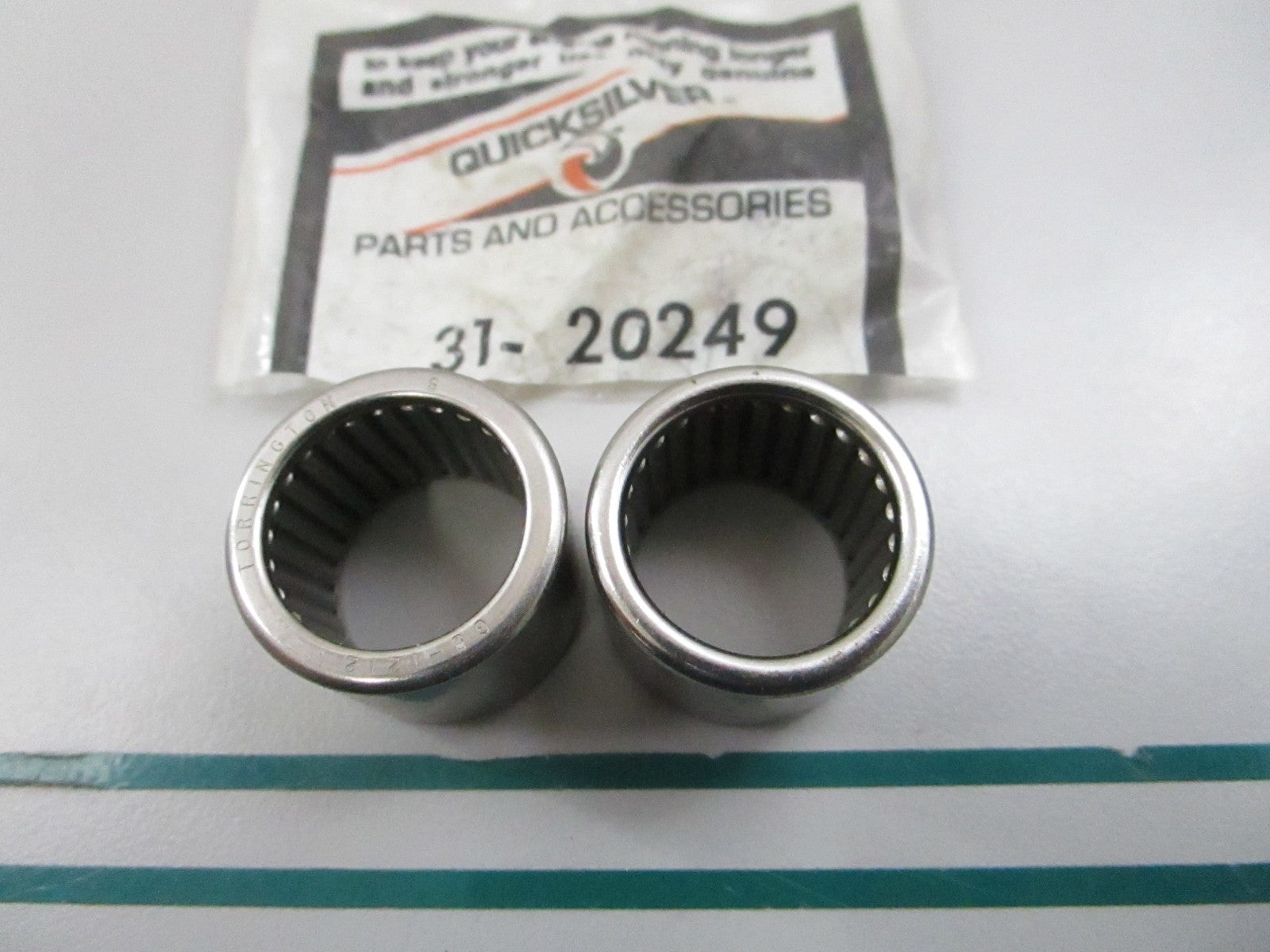 NEW OEM (LOT OF 2) 31-20249 Mercury Quicksilver Gear Bearing 0810