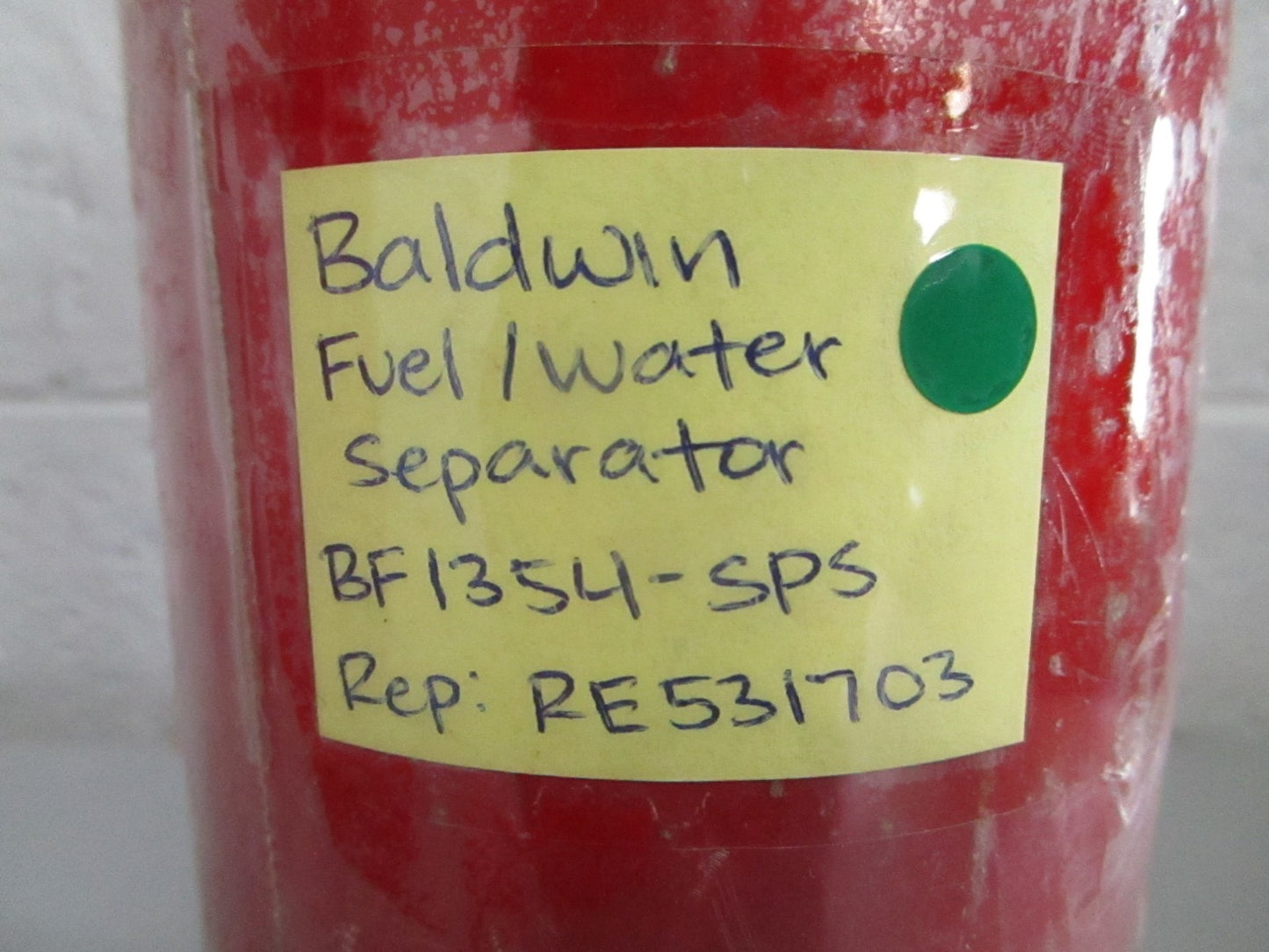 NEW BF1354-SPS Baldwin Fuel/Water Separator Rep: RE531703 John Deere 0820