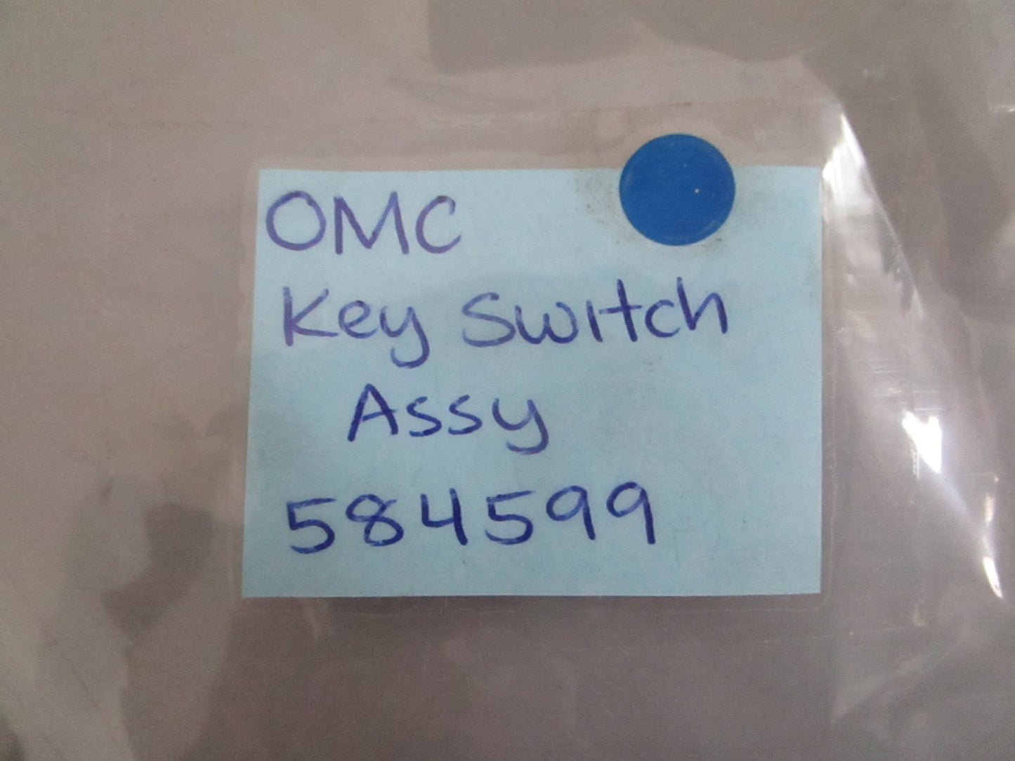 NEW OEM 584599 0584599 OMC Johnson Evinrude Key Switch Assy 0820