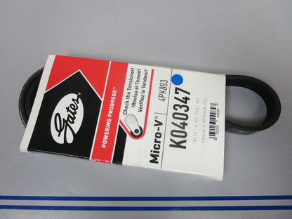 NEW K040347 Gates Micro-V 9/16" x 35 ¼" Serpentine Belt 0720