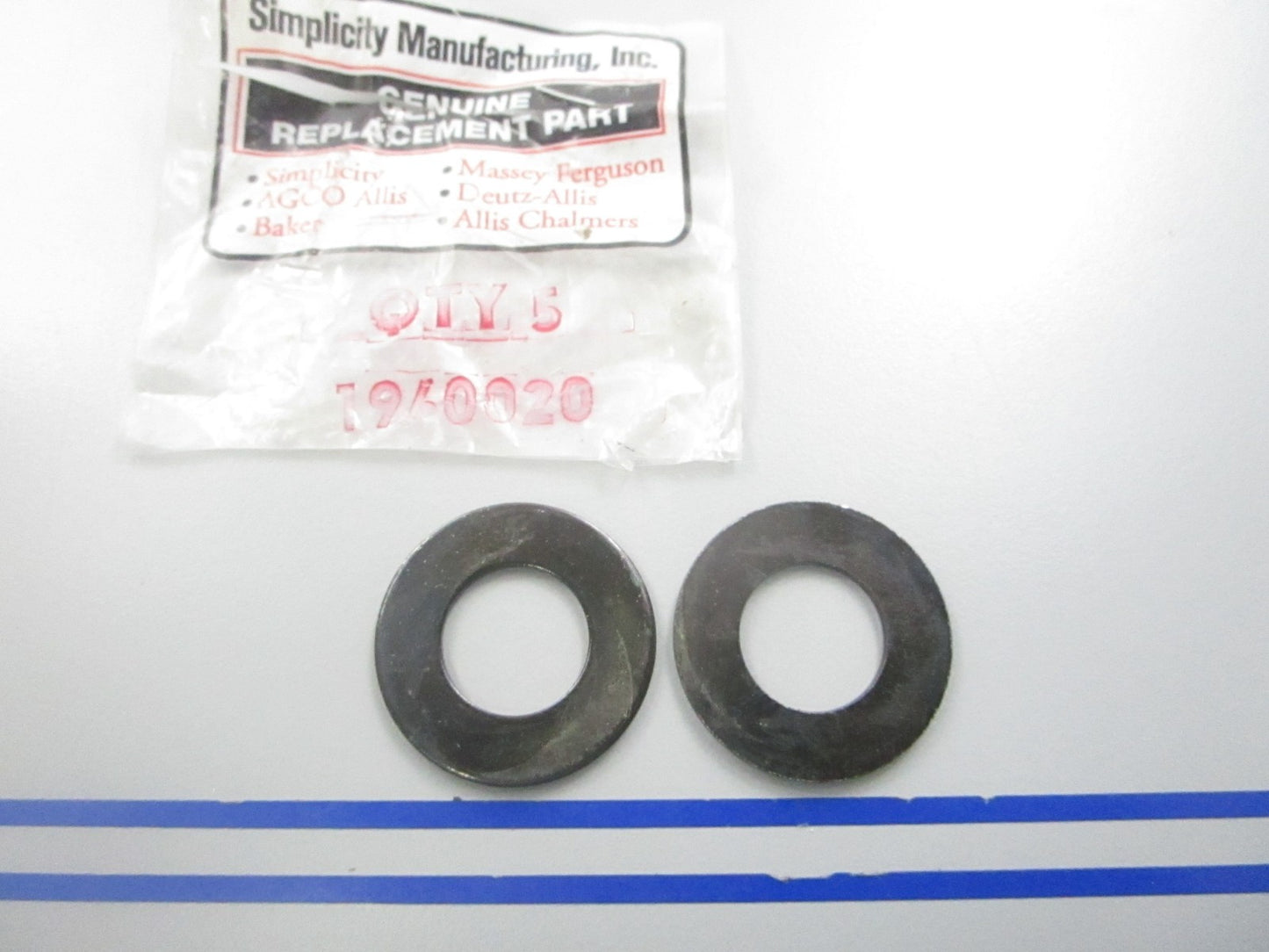 *NEW OEM* (LOT OF 2) 0810 Simplicity Washer 1960020