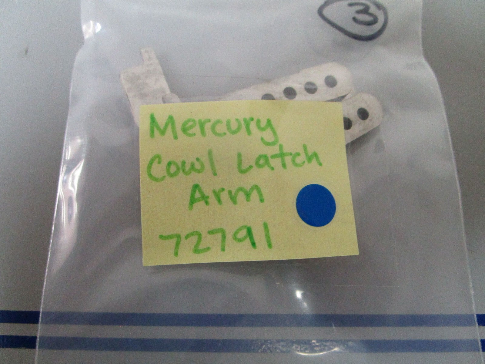 *NEW OEM* 0770 Mercury Quicksilver Cowl Latch Arm 72791