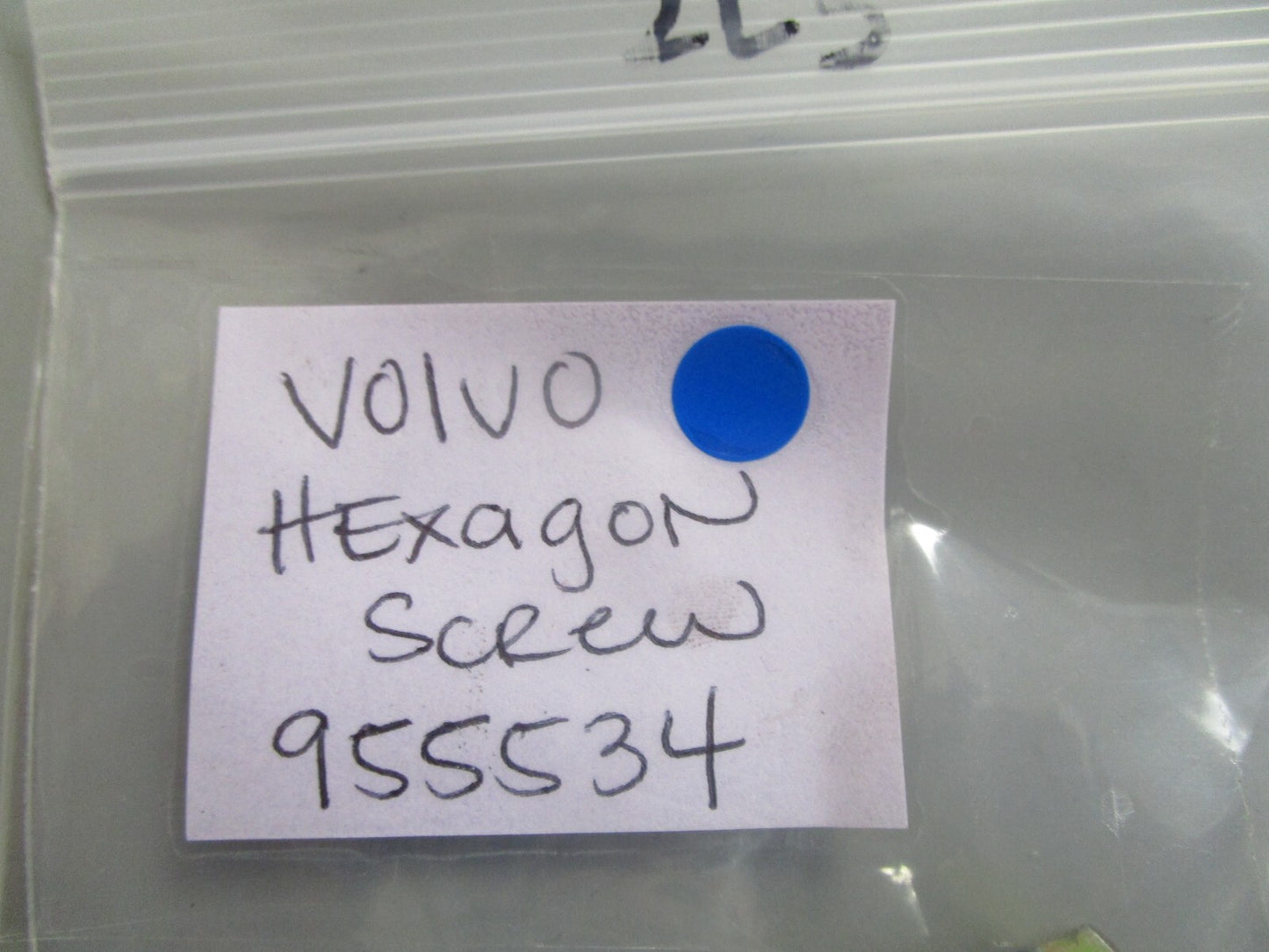 *NEW OEM* (LOT OF 3) 0810 Volvo Penta Hexagon Screw 955534