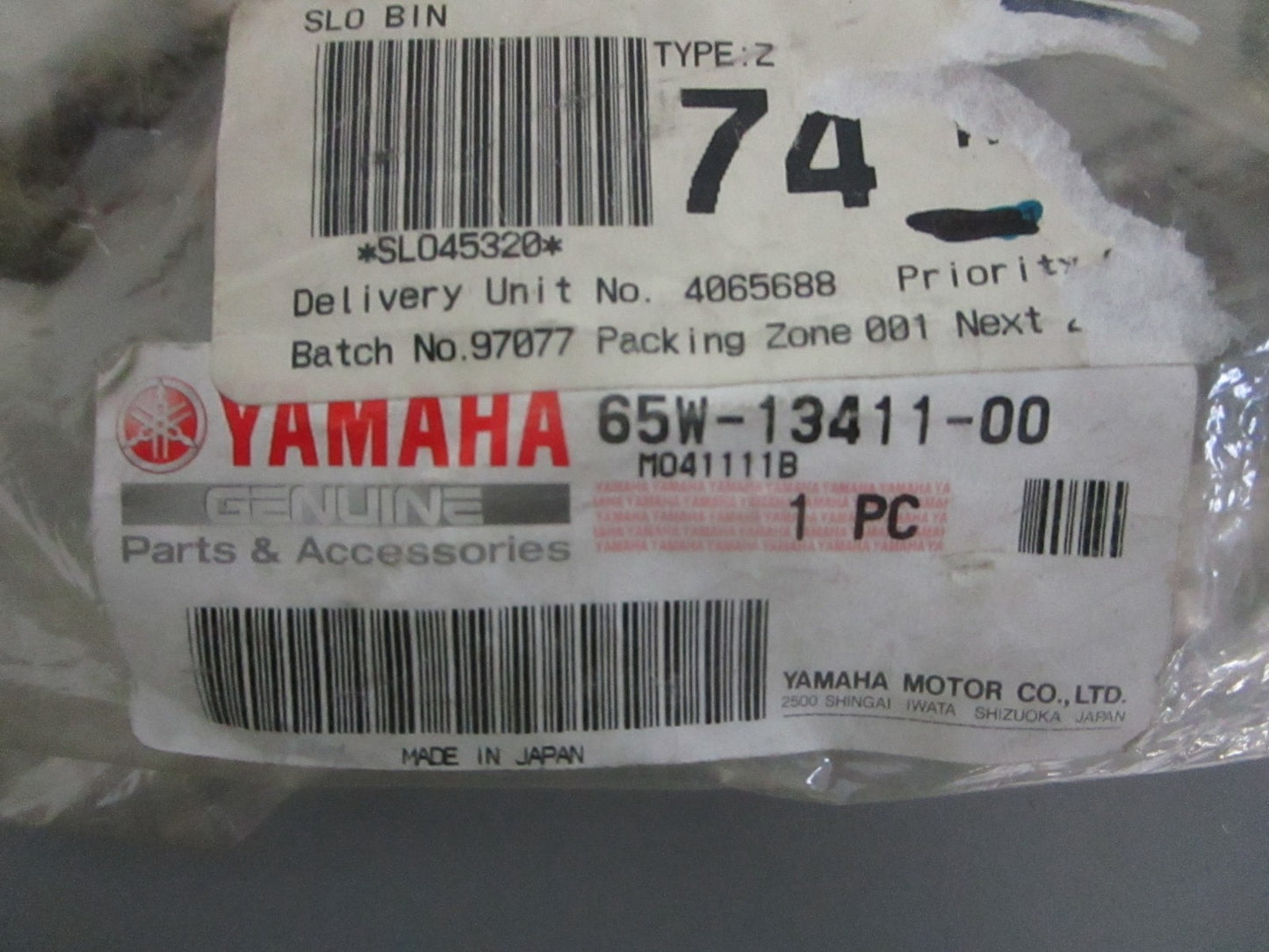 NEW OEM 65W-13411-00-00 Yamaha Oil Strainer 0820