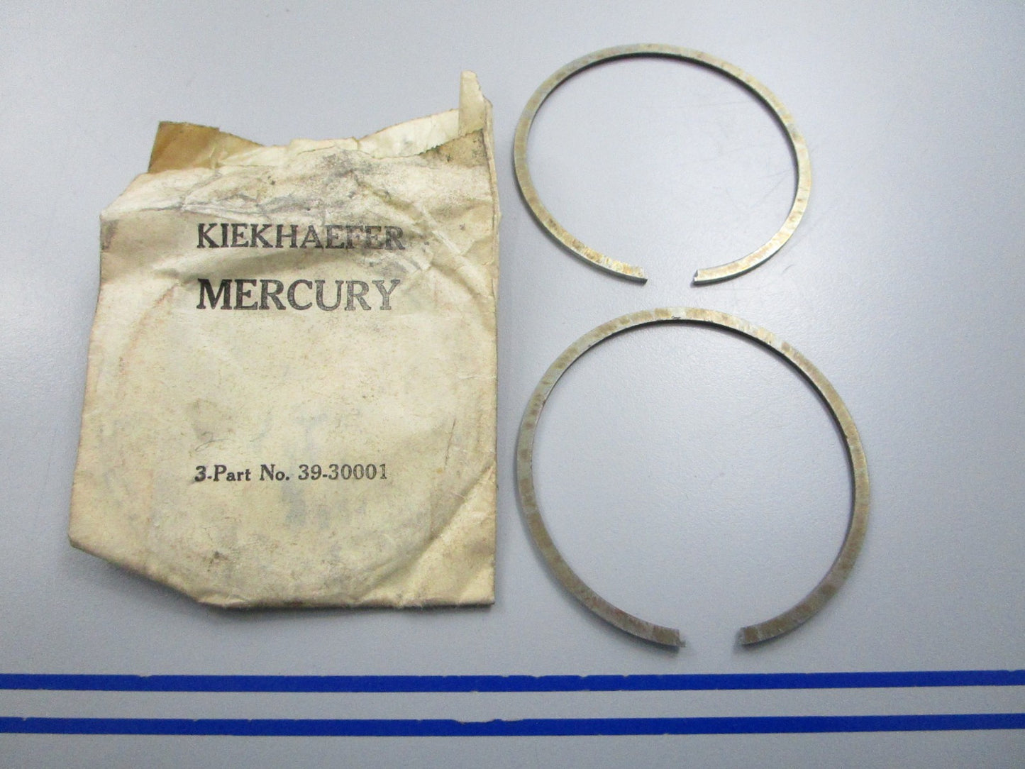 NEW OEM (LOT OF 2) 39-30001 Mercury Quicksilver 2 Ring Set 0810