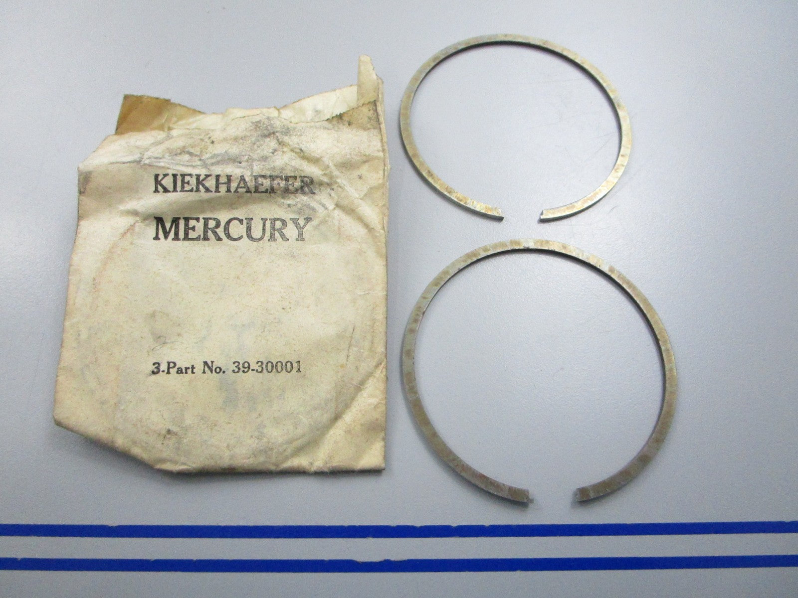 NEW OEM (LOT OF 2) 39-30001 Mercury Quicksilver 2 Ring Set 0810