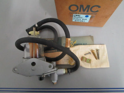NEW OEM 377381 0377381 OMC Johnson Evinrude Primer Filter Kit 0820