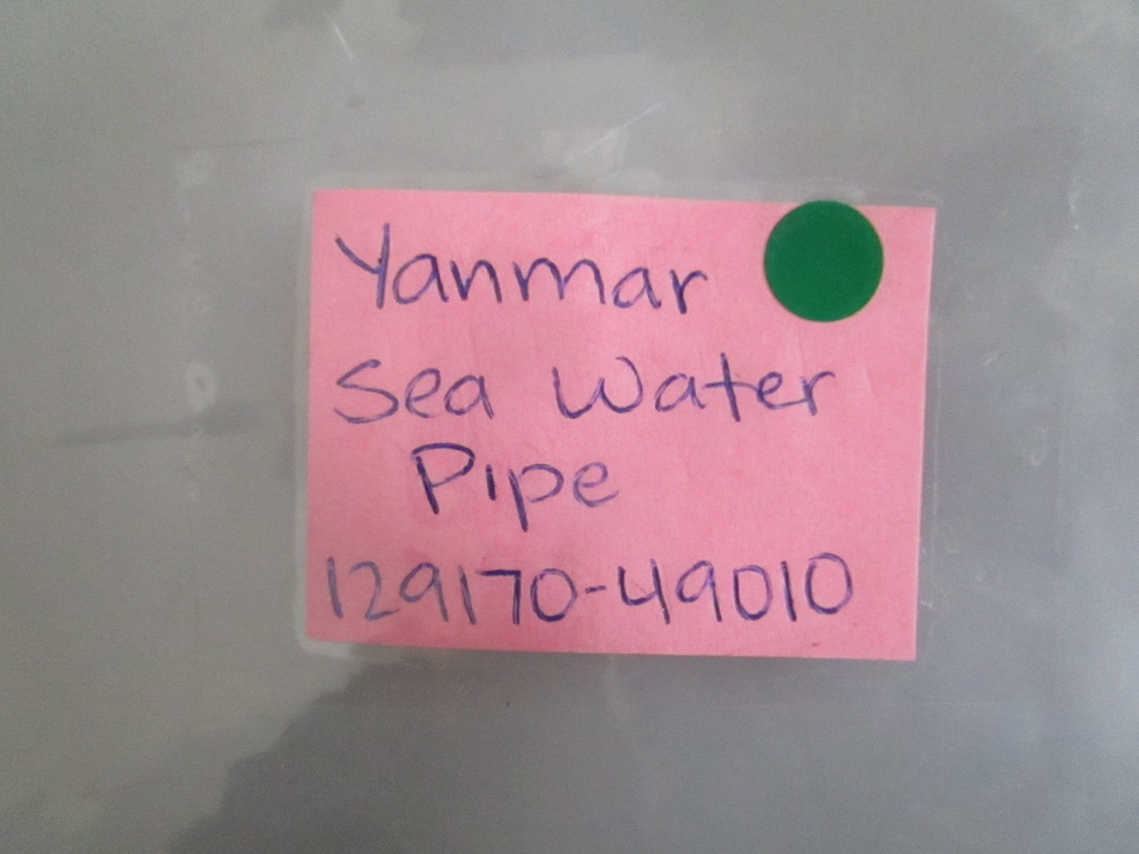 NEW OEM 129170-49010 Yanmar Sea Water Pipe 0820