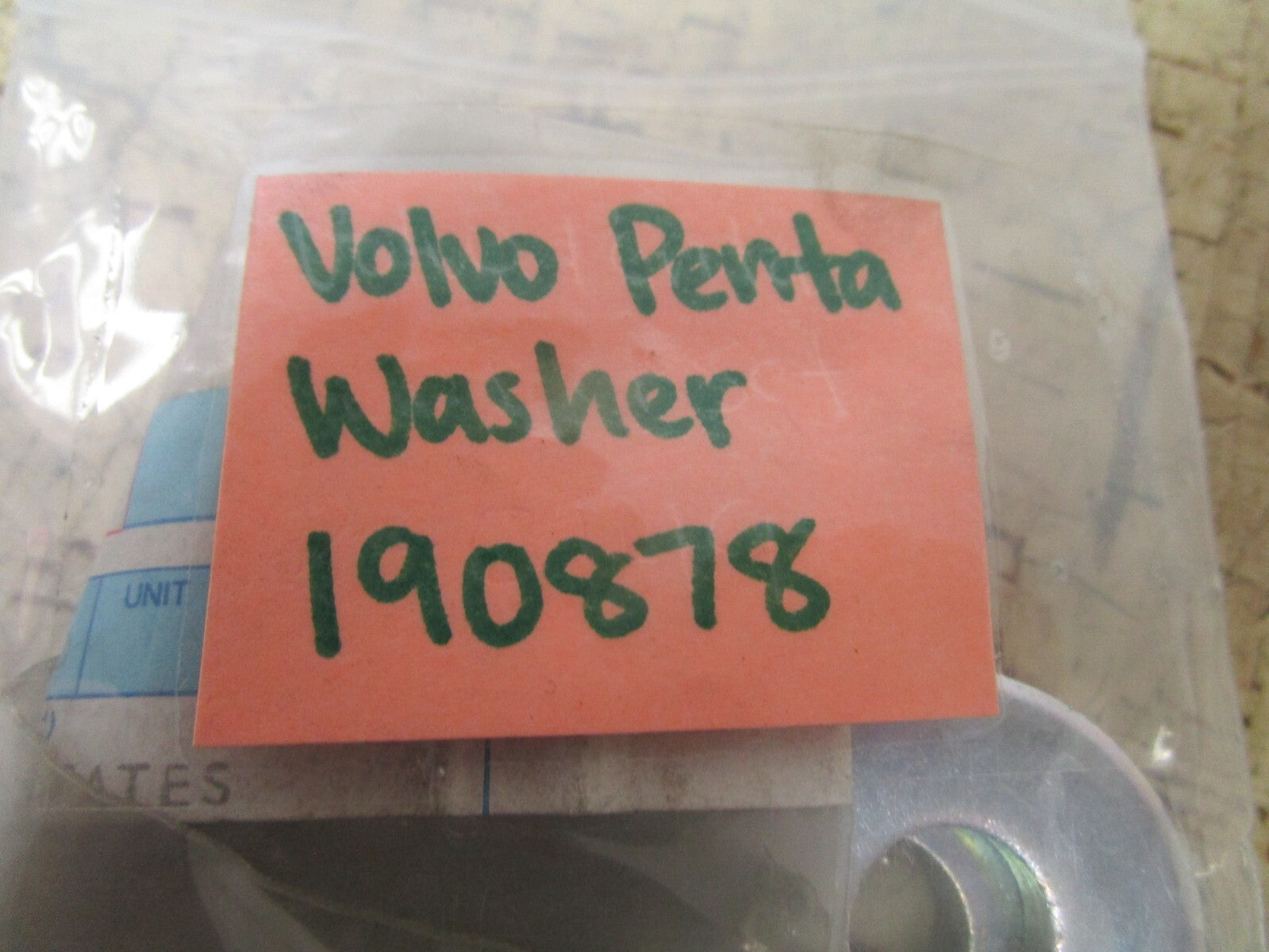 *NEW OEM* (LOT OF 2) 0750 Volvo Penta WASHER 190878
