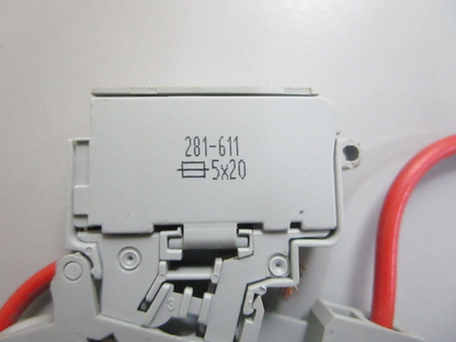 *NEW* 0770 Wago Fuse Holder 281-611