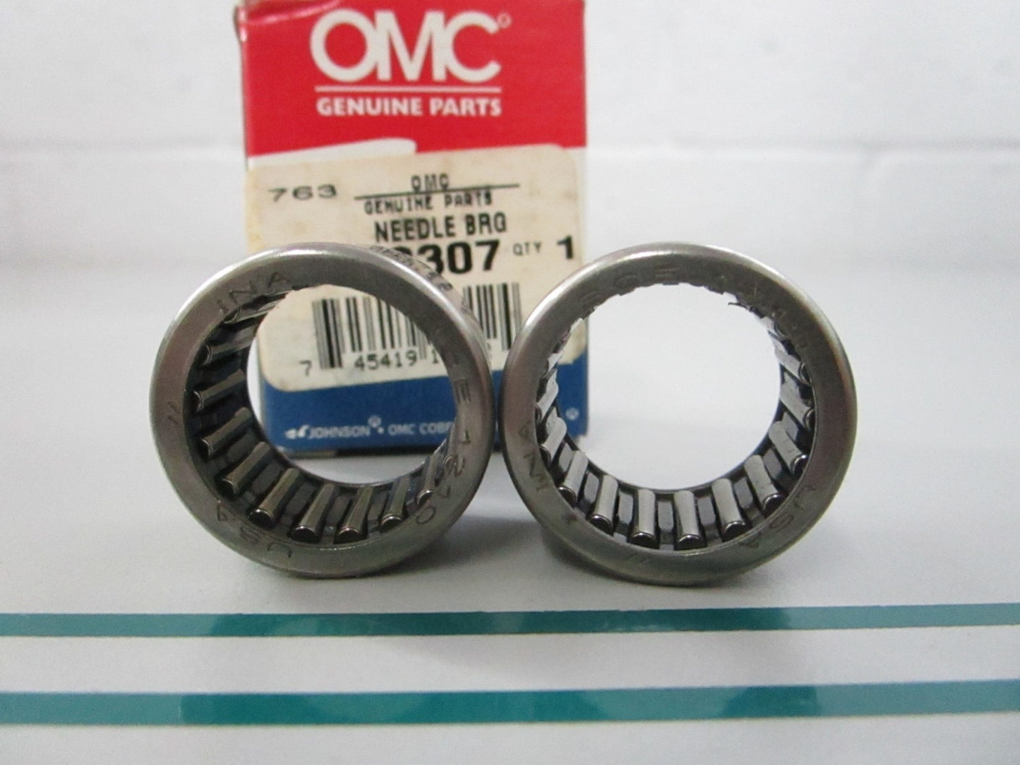 NEW OEM (LOT OF 2) 382307 0382307 OMC Johnson Evinrude Needle Bearing 0810
