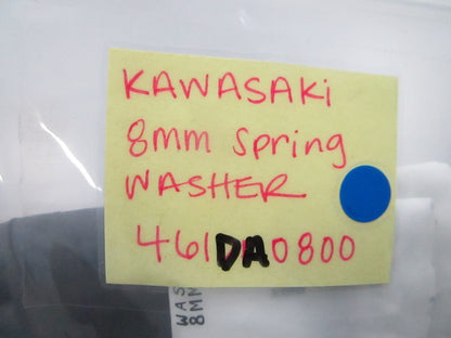 *NEW OEM* (LOT OF 2) 0810 Kawasaki 8mm Spring Washer 461DA0800