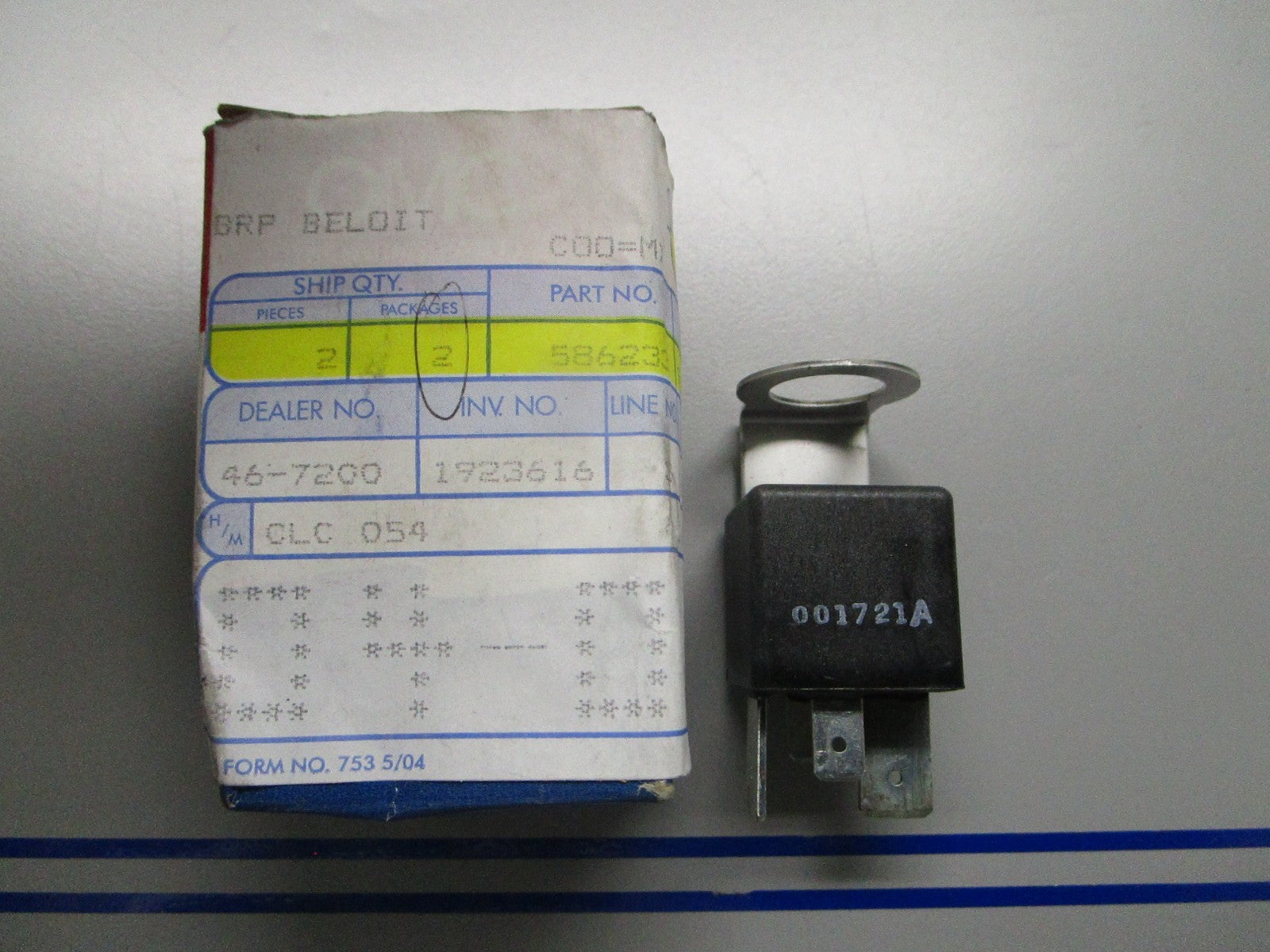 *NEW OEM* 0810 OMC Johnson Evinrude 70AMP Relay 586233 0586233