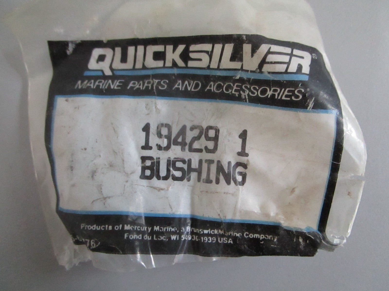 NEW OEM 19429 1 Mercury Quicksilver Bushing 0820