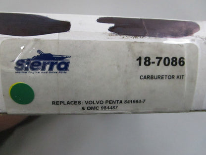 NEW 18-7086 Replaces: Volvo 841994-7 Sierra Carburetor Kit 0810