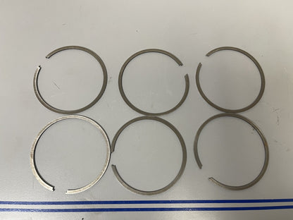 *NEW OEM* 0670 (LOT OF 6) Mercury Quicksilver Piston Ring Set 39-818129A2