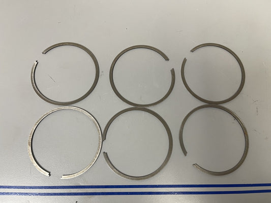 *NEW OEM* 0670 (LOT OF 6) Mercury Quicksilver Piston Ring Set 39-818129A2