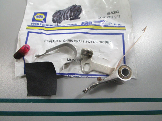 NEW 18-5303 Replaces: 2421173 2808870 NAPA Contact Set 0810