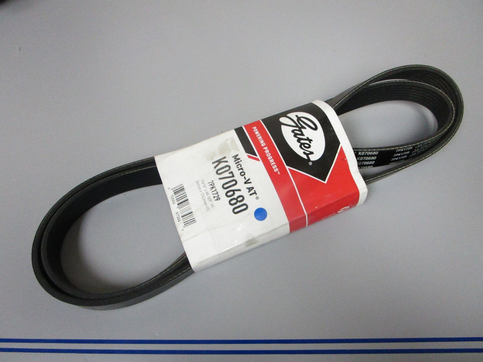 NEW K070680 Gates Micro-V 15/16" x 68 ⅝" Serpentine Belt 0720
