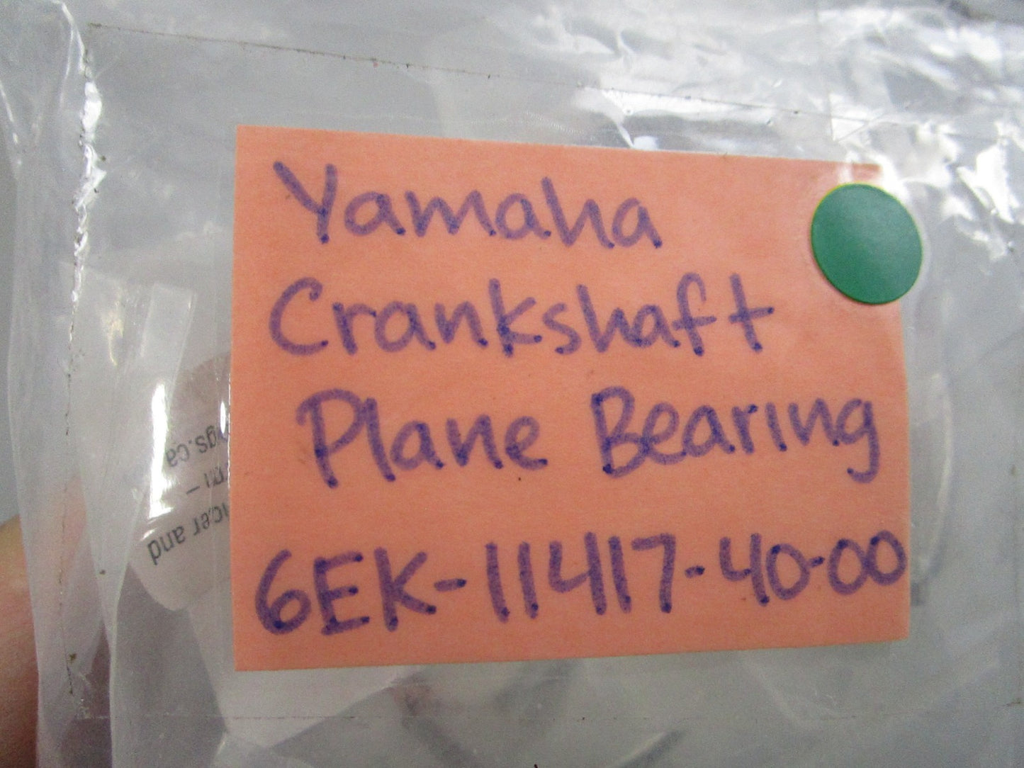 NEW OEM 6EK-11417-70-00 Yamaha Crankshaft Plane Bearing 0810