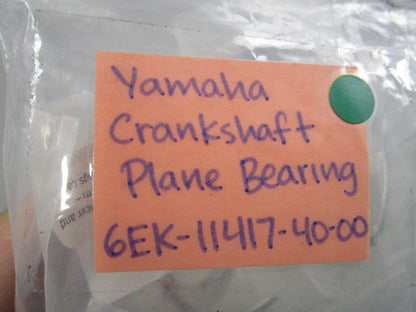 NEW OEM 6EK-11417-70-00 Yamaha Crankshaft Plane Bearing 0810