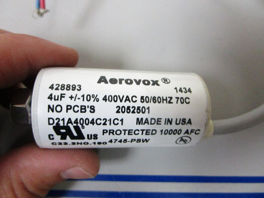 *NEW OEM* 0720 Aerovox Capacitor 428893 2052501
