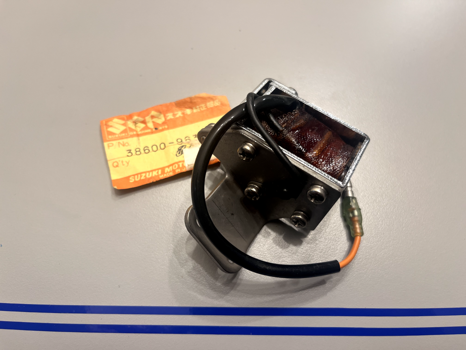 *NEW OEM* 0720 Suzuki 20 25 30 hp Choke Solenoid 38600-96300