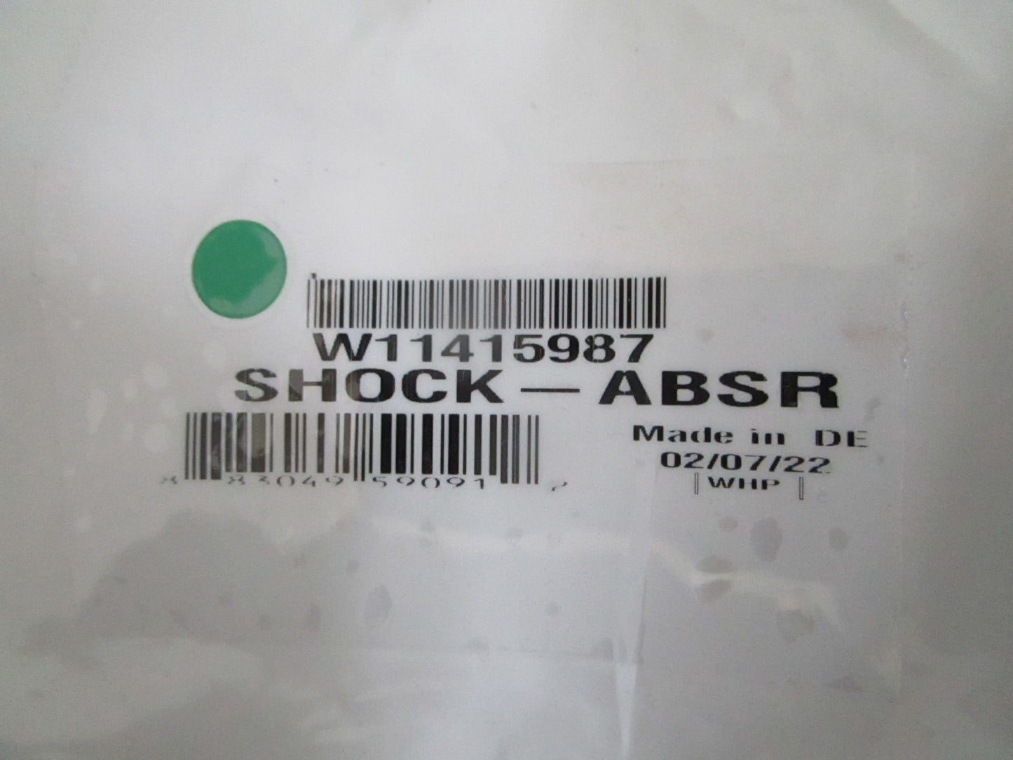Whirlpool NEW OEM Washer Shock Absorber W11415987 NOS Genuine Part 0820