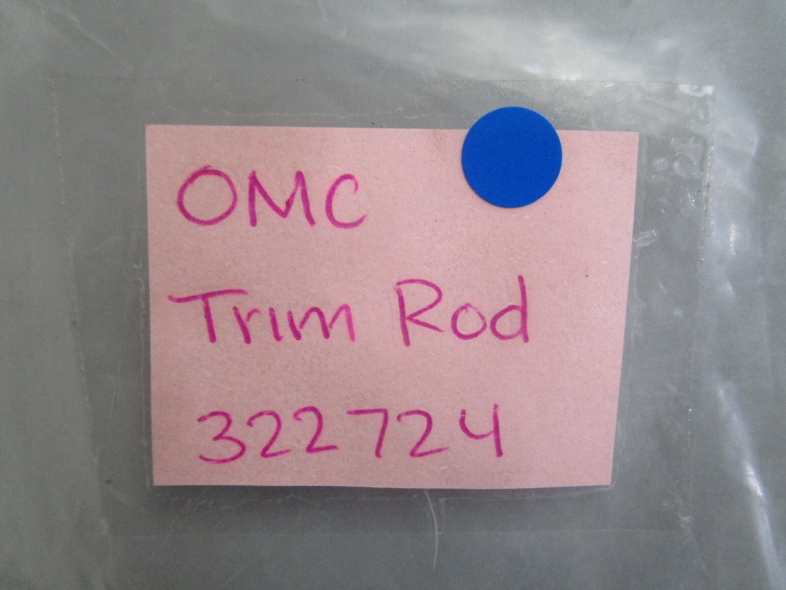 *NEW OEM* 0820 OMC Johnson Evinrude Trim Rod 322724 0322724