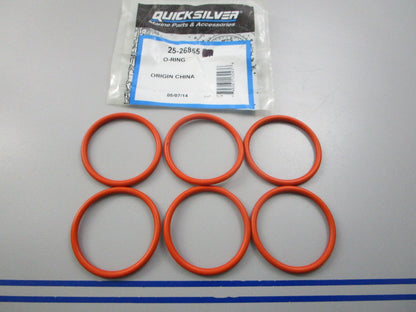 NEW OEM (LOT OF 6) 25-26855 Mercury Quicksilver O-Ring 0810