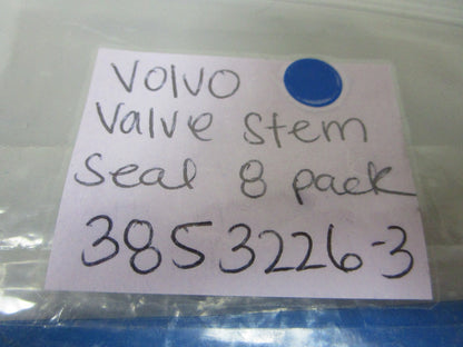 *NEW OEM* 0720 Volvo Penta Valve Stem Seal 8 Pack 3853226-3