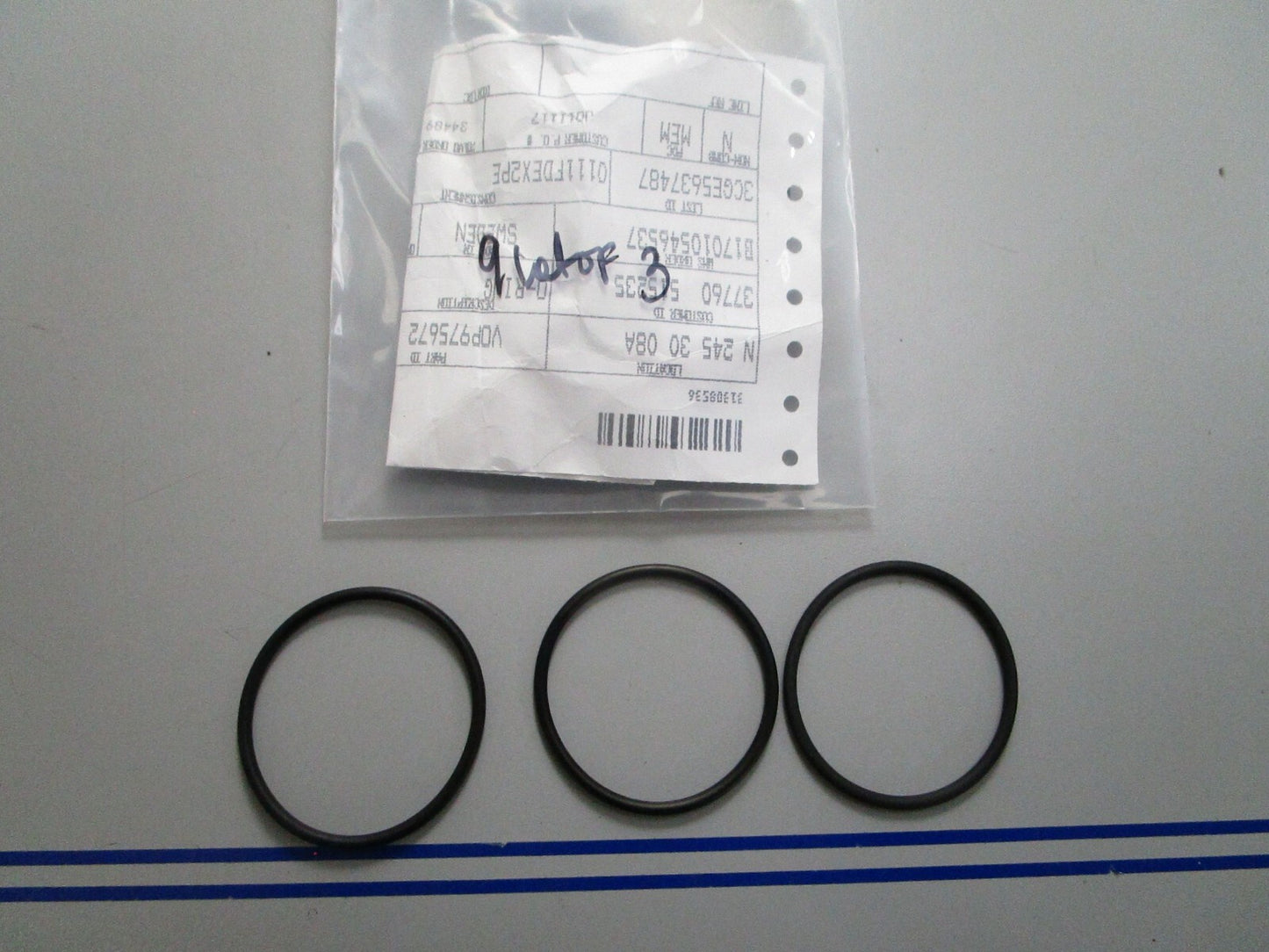 *NEW OEM* (LOT OF 3) 0770 Volvo Penta O-Ring 975672