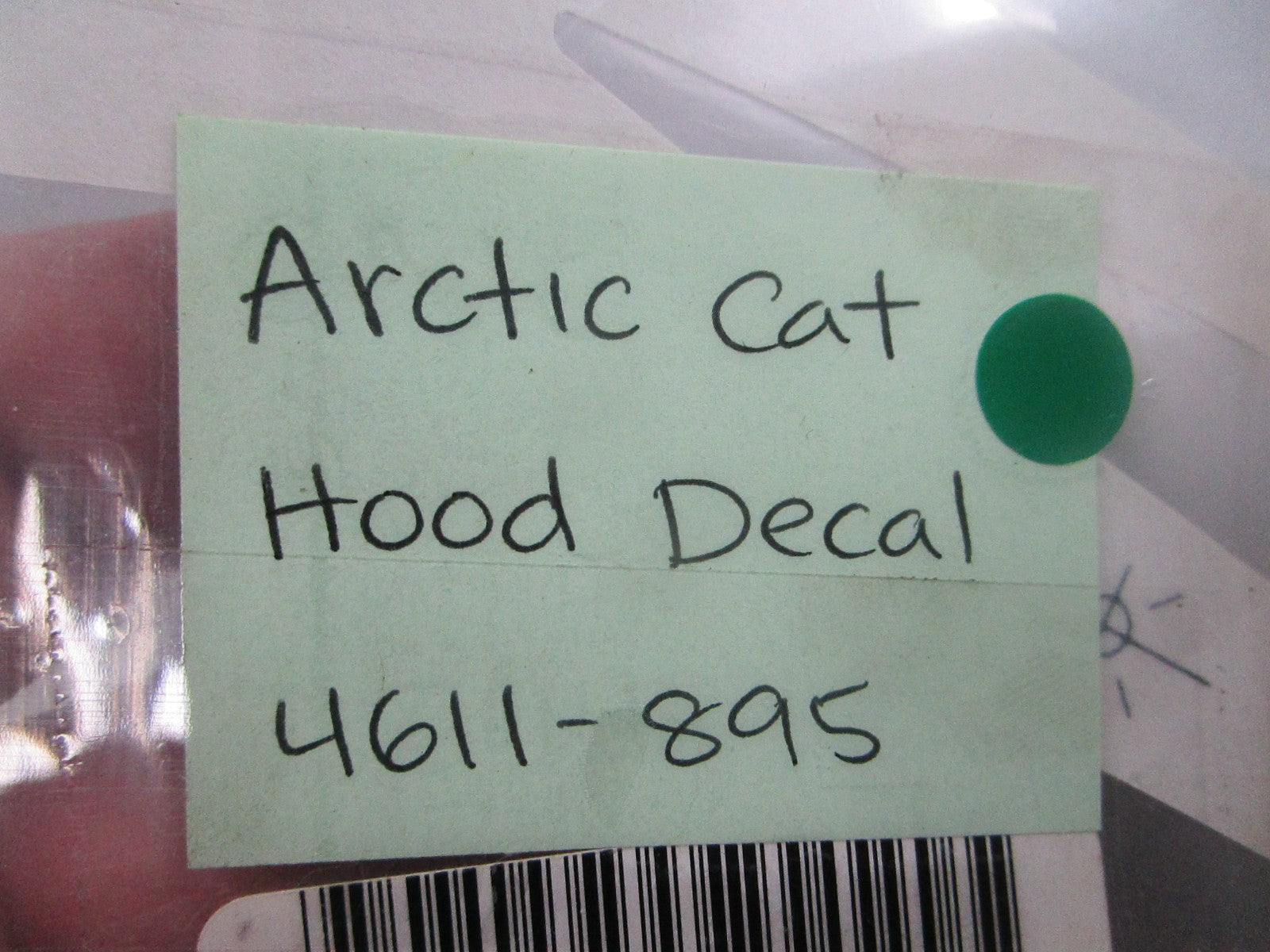 NEW OEM 4611-895 Arctic Cat Hood Decal 0810