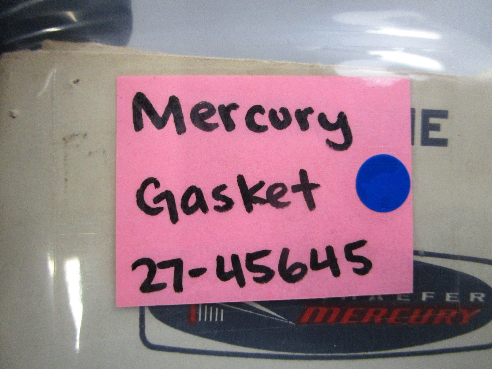 NEW OEM (LOT OF 2) 27-45645 Mercury Quicksilver Gasket 0810