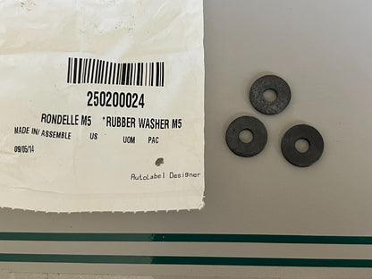 NEW OEM (LOT OF 3) 250300024 BRP M5 Rubber Washer 5mm 0810