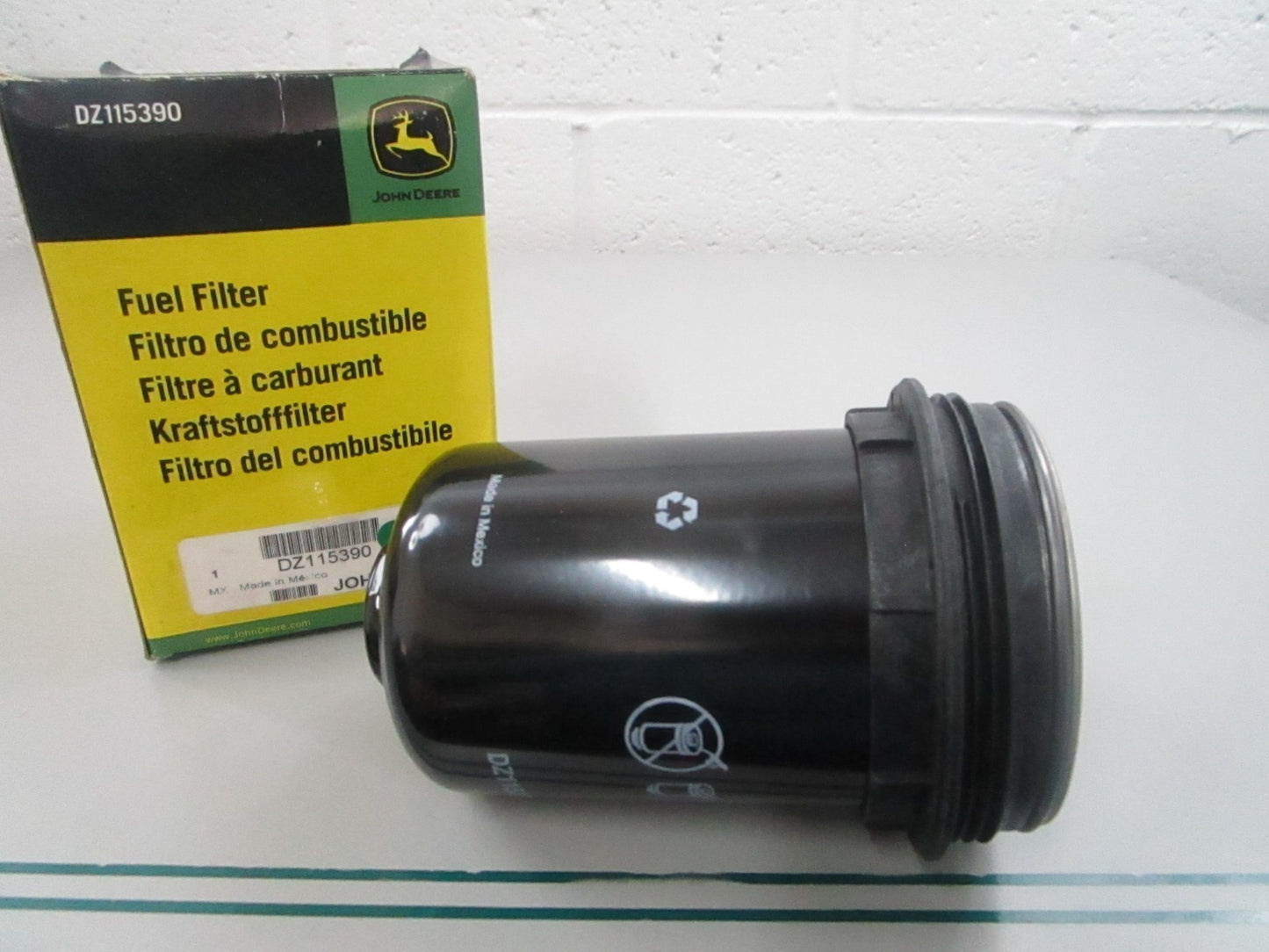 John Deere NEW OEM Final Fuel Filter DZ115390 0810