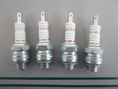 NEW OEM (LOT OF 4) UJ-4J Champion Spark Plug 0820