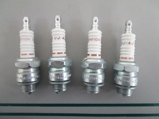 NEW OEM (LOT OF 4) UJ-4J Champion Spark Plug 0820