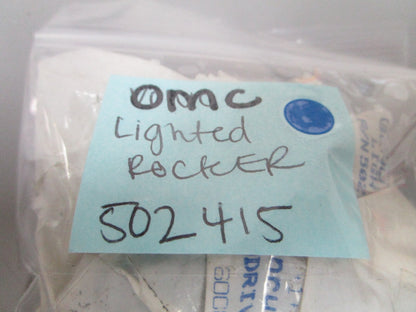 *NEW OEM* 0810 OMC Johnson Evinrude Lighted Rocker 502415 0502415