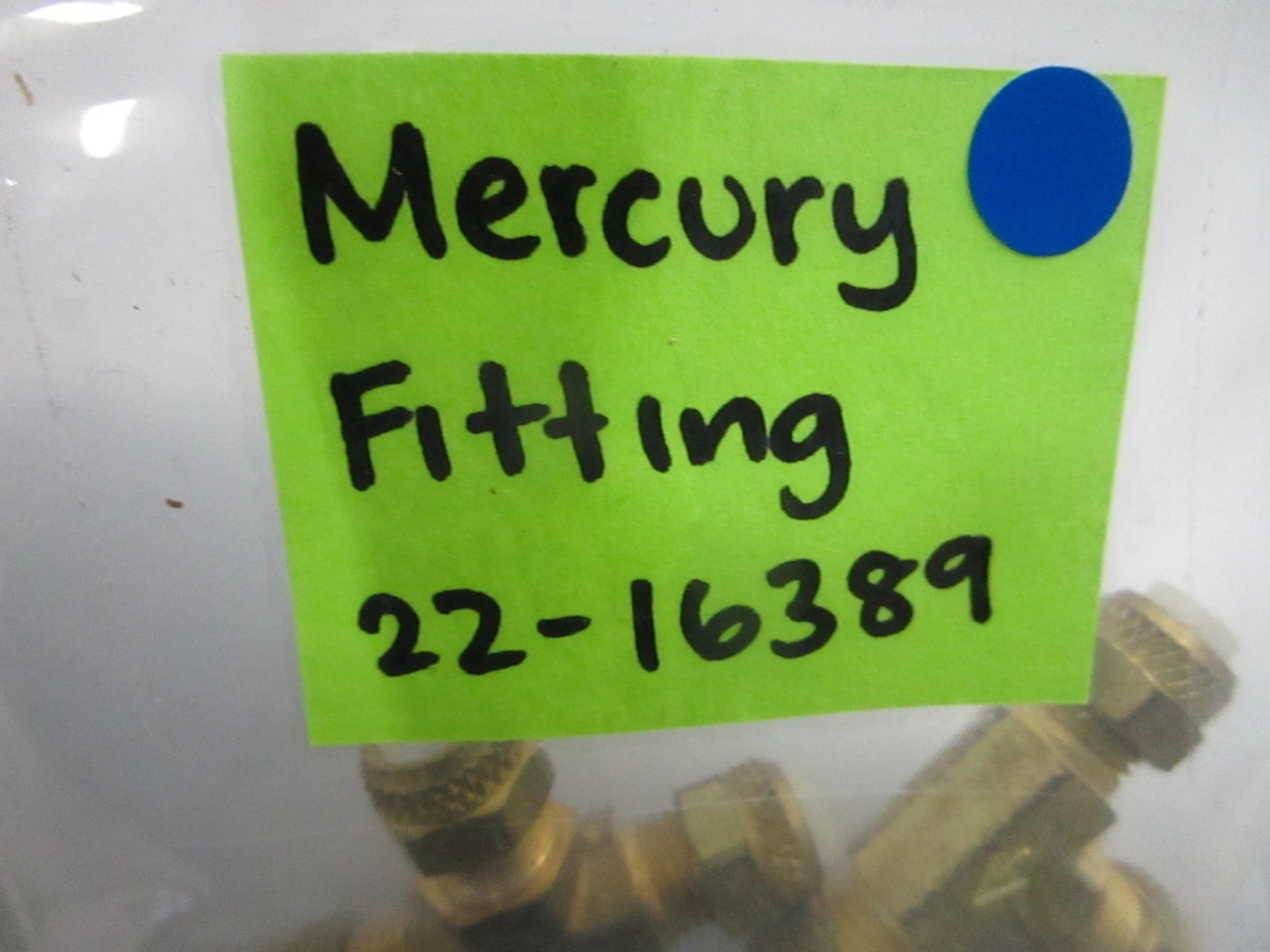 *NEW OEM* 0810 Mercury Quicksilver Fitting 22-16389