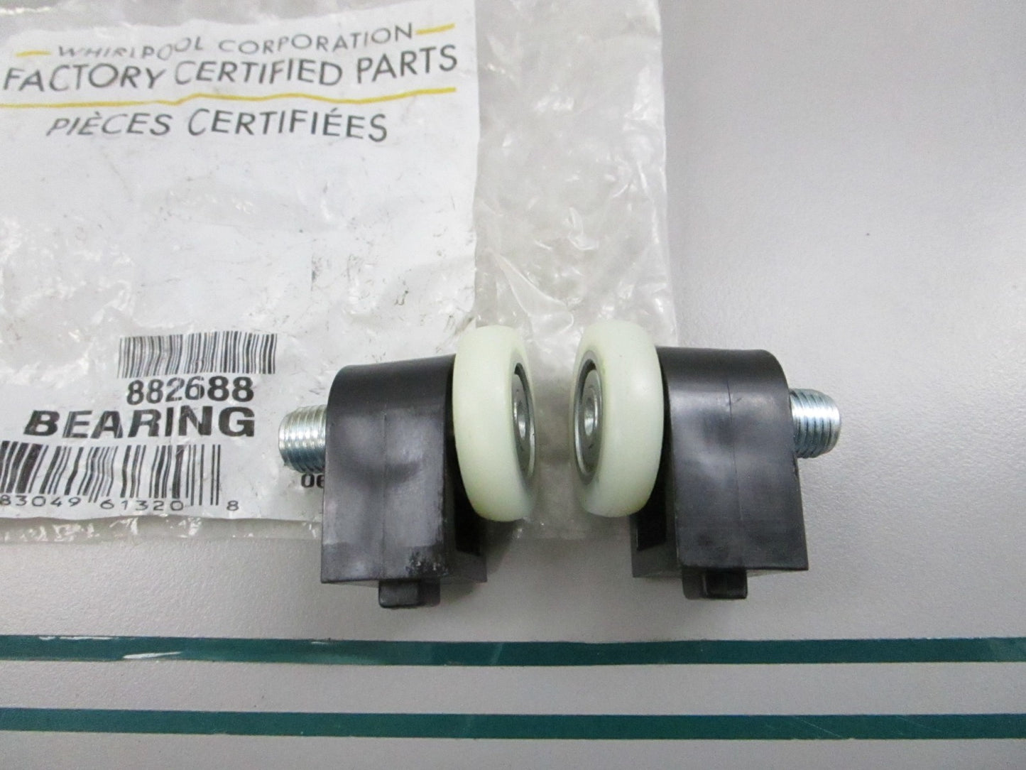 Whirlpool NEW OEM Trash Compactor Roller Bearing Set 882688 NOS 0810