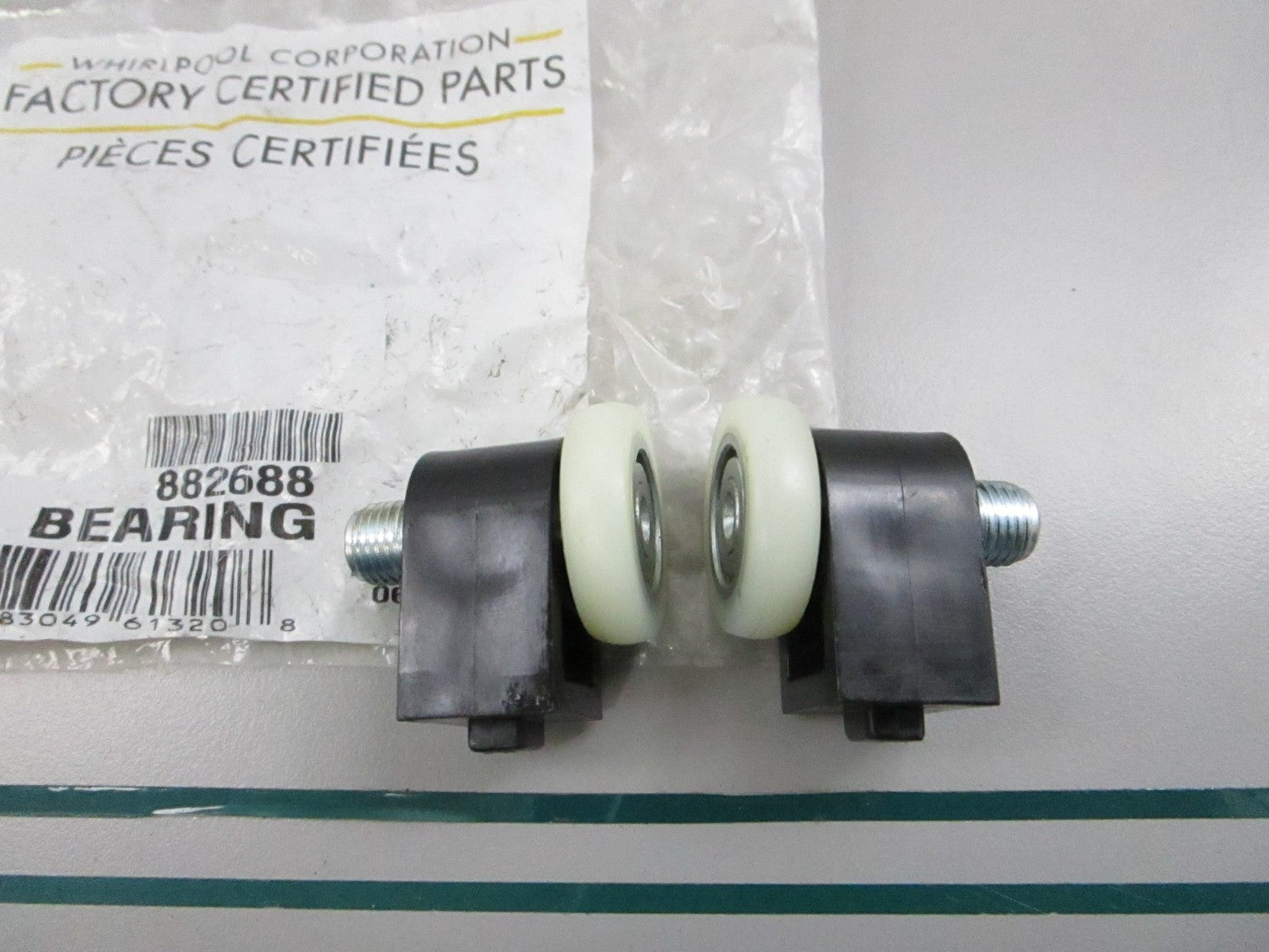 Whirlpool NEW OEM Trash Compactor Roller Bearing Set 882688 NOS 0810