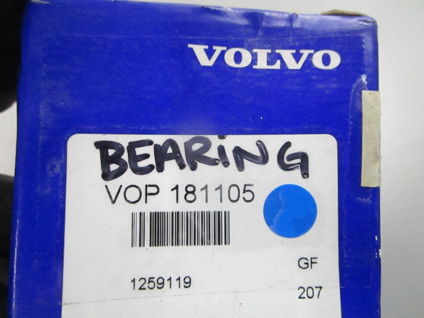 NEW OEM 181105 Volvo Penta Bearing 0810