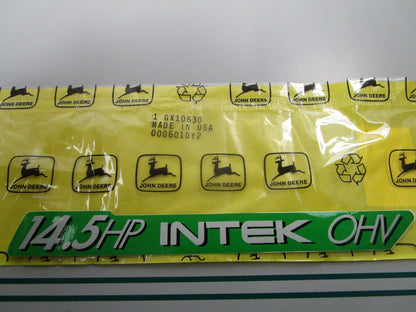 NEW OEM GX10630 John Deere Label 0810