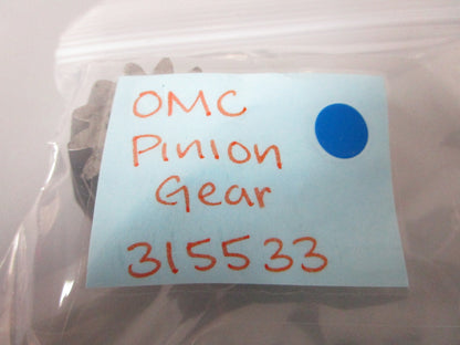 *NEW OEM* 0810 OMC Johnson Evinrude Pinion Gear 315533 0315533