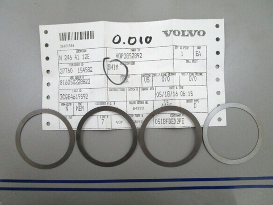 *NEW OEM* (LOT OF 4) 0810 Volvo Penta Shim 3852892